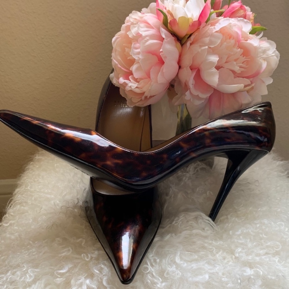 NEW Stuart Weitzman Tortoise Pumps